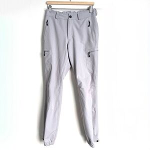 PATAGONIA Alpine Guide Soft Shell Stretch Pants in Light Gray size 8